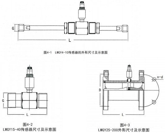 純水流量計外(wài)形圖